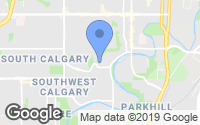 Map of Deer Run, AB
