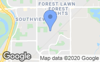 Map of Deer Run, AB